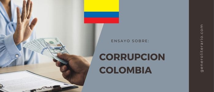 ensayo de corrupcion en colombia